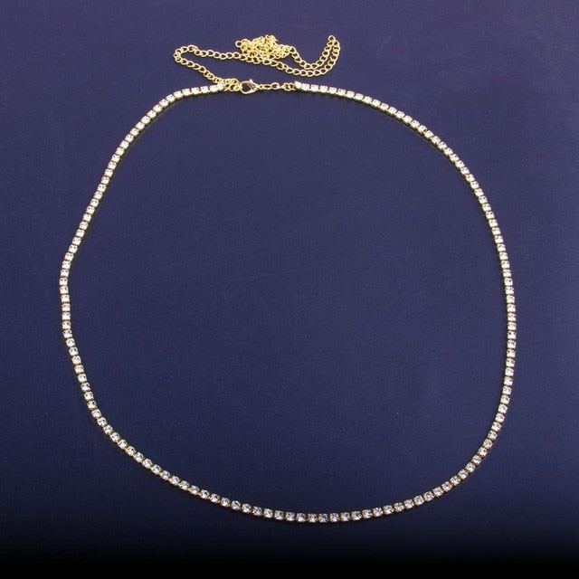 Stonefans Sexy Body Jewelry Rhinestone Tennis Waist Chain for Women Beach Charm Bikini Belly Chain Butterfly Waist Chain Belt