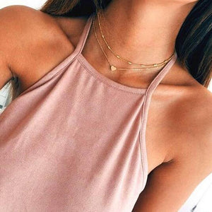 Modyle Bohemian Cute Butterfly Choker Necklace For Women Gold Silver Color Clavicle Chain 2020 Fashion Female Choker Jewelry