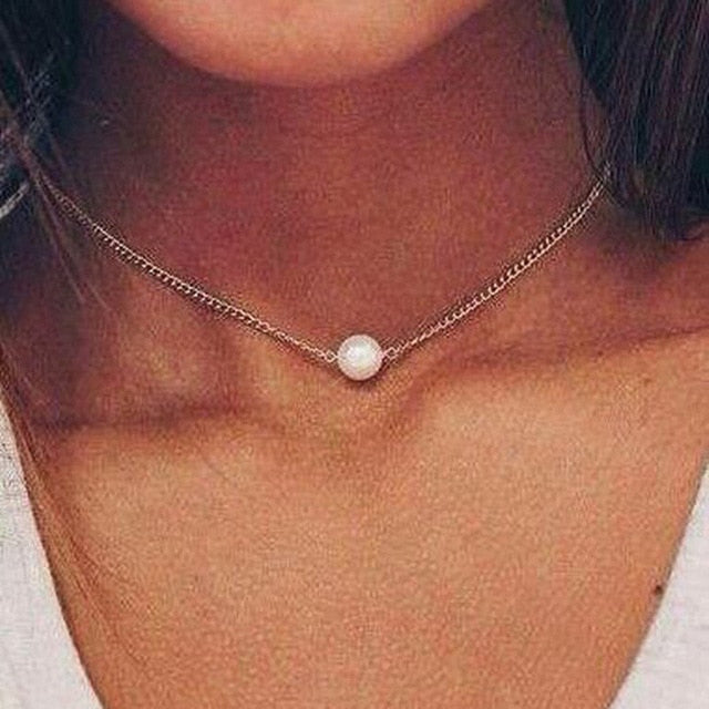 Modyle Bohemian Cute Butterfly Choker Necklace For Women Gold Silver Color Clavicle Chain 2020 Fashion Female Choker Jewelry