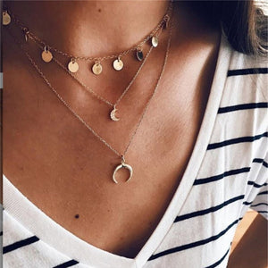 Modyle Bohemian Cute Butterfly Choker Necklace For Women Gold Silver Color Clavicle Chain 2020 Fashion Female Choker Jewelry