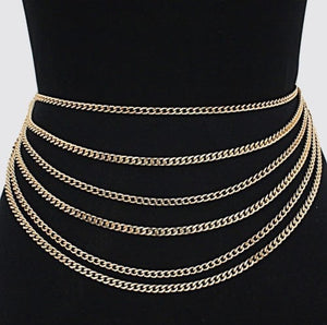 Sexy Waist Chain Women Layer Belly Chain belt  New  Fashion Accessories Layers Body Chain Jewelry For Women