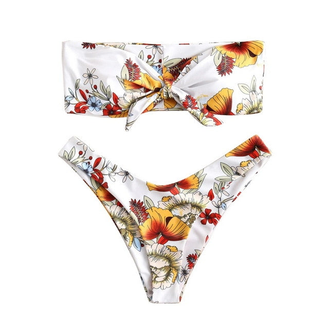 Vertvie Halter Swimwear Bikini 2020 Thong Bikini Blue Set Women Bikini Brazilian Swimwear female Biquinis Push Up Swimsuit