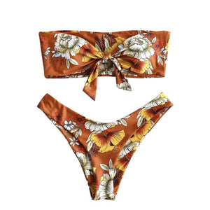 Vertvie Halter Swimwear Bikini 2020 Thong Bikini Blue Set Women Bikini Brazilian Swimwear female Biquinis Push Up Swimsuit