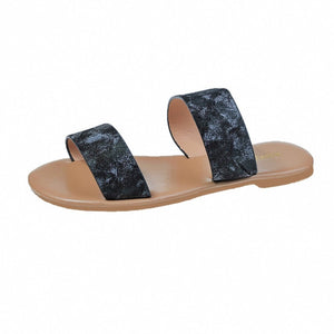 Women Slipper Leopard Stylish Female Shoes Casual Vintage Roman Platform Flat Slippers Sandals Shoes Sapatos Novos Senhoras