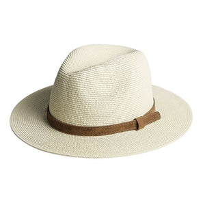 FURTALK Panama Hat Summer Sun Hats for Women Man Beach Straw Hat for Men UV Protection Cap chapeau femme 2020