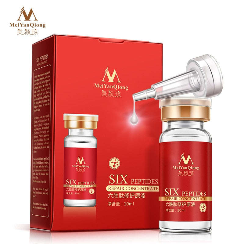 Six Peptides Repair Concentrate Rejuvenation Emulsion Anti Wrinkle Serum For Face Skin Care Products Anti-aging Acid