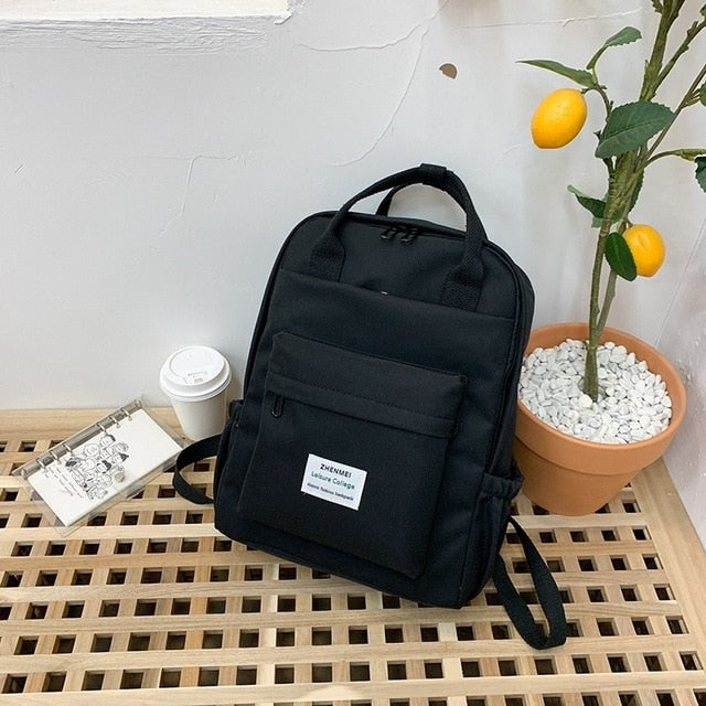 Women Backpack for Teenage Girls 2020 Summer New Fashion Female Casual School Students Shoulder Bags Sweet Travel Backpacks