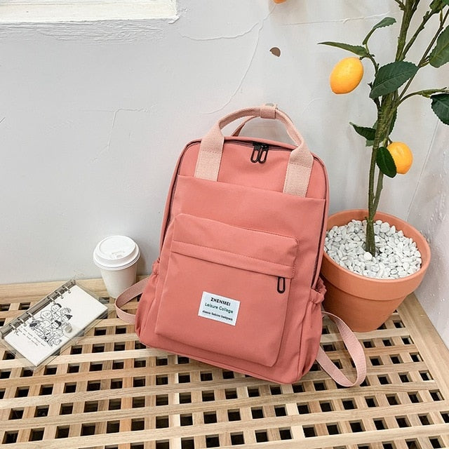 Women Backpack for Teenage Girls 2020 Summer New Fashion Female Casual School Students Shoulder Bags Sweet Travel Backpacks