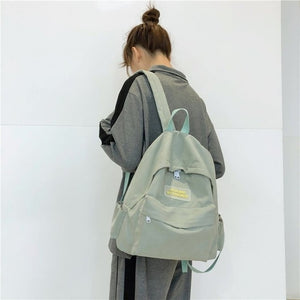 Women Backpack for Teenage Girls 2020 Summer New Fashion Female Casual School Students Shoulder Bags Sweet Travel Backpacks