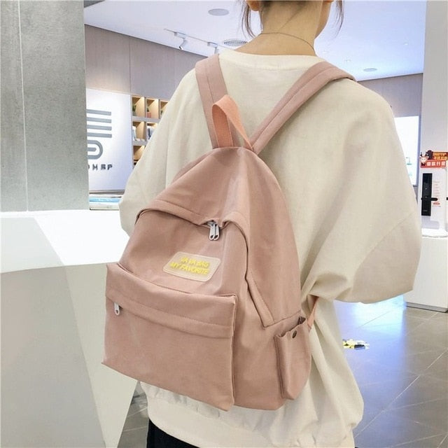 Women Backpack for Teenage Girls 2020 Summer New Fashion Female Casual School Students Shoulder Bags Sweet Travel Backpacks