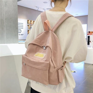 Women Backpack for Teenage Girls 2020 Summer New Fashion Female Casual School Students Shoulder Bags Sweet Travel Backpacks