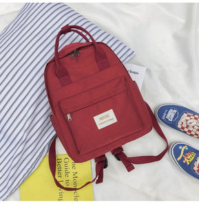 Women Backpack for Teenage Girls 2020 Summer New Fashion Female Casual School Students Shoulder Bags Sweet Travel Backpacks