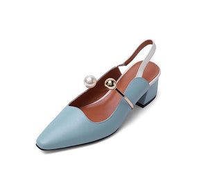 2020 Classic mid Heels Women Sandals Summer women Shoes Pumps Platform square Heels Woman Ankle Strap Shoes woman mujer P211