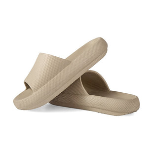 Trend Thick Sole Home Women Slippers 4.5cm Heel Ladies Platform Flat Shoes Non-slip EVA Living Room Indoor Slides Women Slippers
