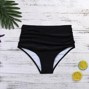 Bikini Bottoms Women High Waisted Swimsuit Bikini Swim Pants Shorts Bottom Swimsuit Swimwear Bathing maio feminino praia