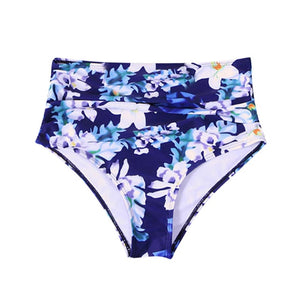 Bikini Bottoms Women High Waisted Swimsuit Bikini Swim Pants Shorts Bottom Swimsuit Swimwear Bathing maio feminino praia