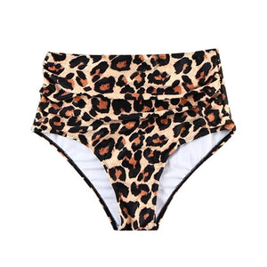 Bikini Bottoms Women High Waisted Swimsuit Bikini Swim Pants Shorts Bottom Swimsuit Swimwear Bathing maio feminino praia
