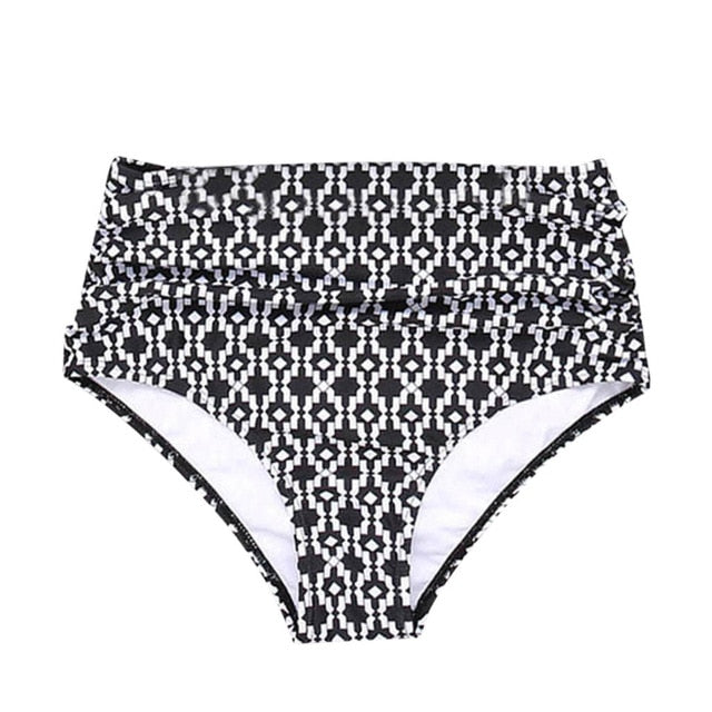 Bikini Bottoms Women High Waisted Swimsuit Bikini Swim Pants Shorts Bottom Swimsuit Swimwear Bathing maio feminino praia