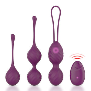 10 Speed Vibrator Kegel Balls Ben wa ball G Spot Vibrator Wireless Remote Control Vaginal tighten Exercise sex toys for Women
