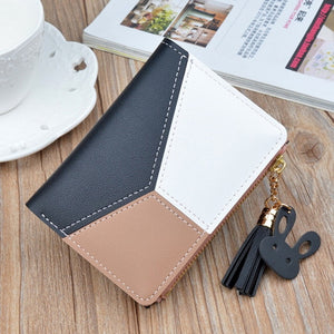 2020 Leather Wallet Women Luxury Big Capacity Clutch Long Ladies Purse Card Holder Geometric Women Wallets Money Pocket Bag W052
