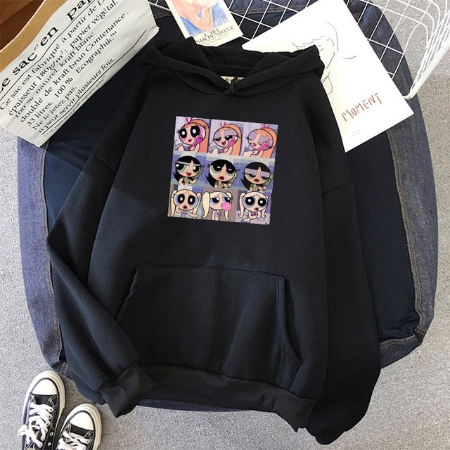 oversized Sweatshirt spring Streetwear Printing Hoodies Pullovers 2020 Fashion Harajuku Winter Hoodie Women Loose Korean Style