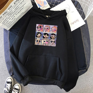 oversized Sweatshirt spring Streetwear Printing Hoodies Pullovers 2020 Fashion Harajuku Winter Hoodie Women Loose Korean Style