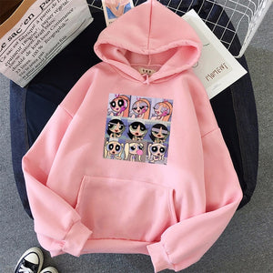 oversized Sweatshirt spring Streetwear Printing Hoodies Pullovers 2020 Fashion Harajuku Winter Hoodie Women Loose Korean Style