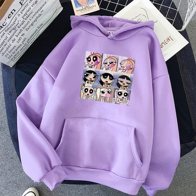 oversized Sweatshirt spring Streetwear Printing Hoodies Pullovers 2020 Fashion Harajuku Winter Hoodie Women Loose Korean Style
