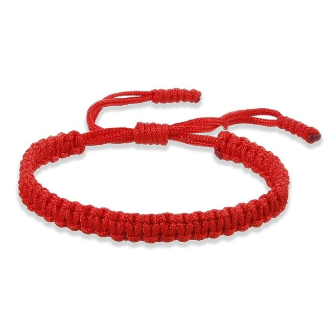 Ethnic Tibetan Buddha Woven Amulet Multicolor Bracelets & Bangles For Women Men Handmade Rope Buddha Charm Bracelet Friend Gift