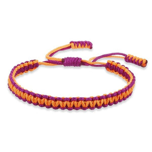 Ethnic Tibetan Buddha Woven Amulet Multicolor Bracelets & Bangles For Women Men Handmade Rope Buddha Charm Bracelet Friend Gift