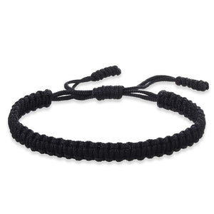 Ethnic Tibetan Buddha Woven Amulet Multicolor Bracelets & Bangles For Women Men Handmade Rope Buddha Charm Bracelet Friend Gift
