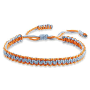 Ethnic Tibetan Buddha Woven Amulet Multicolor Bracelets & Bangles For Women Men Handmade Rope Buddha Charm Bracelet Friend Gift