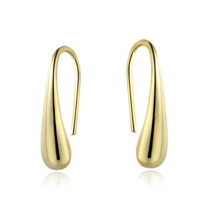 Hot Sale 925 Sterling Silver Teardrop/Waterdrop/Raindrop Dangle Korean Earrings for Women 2020 Wedding Party Gift