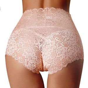Women Panties Sexy Lace Underwear Woman Knickers Lace Panties Mesh Floral Lingerie Female Seamless Briefs Underpants Plus Size