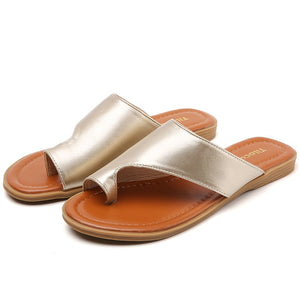 LAASIMI 2020 Summer Women Slippers Bunion Sandals Casual Flat Slip On Shoes Female Flip Flops Women Slides Orthopedic Corrector