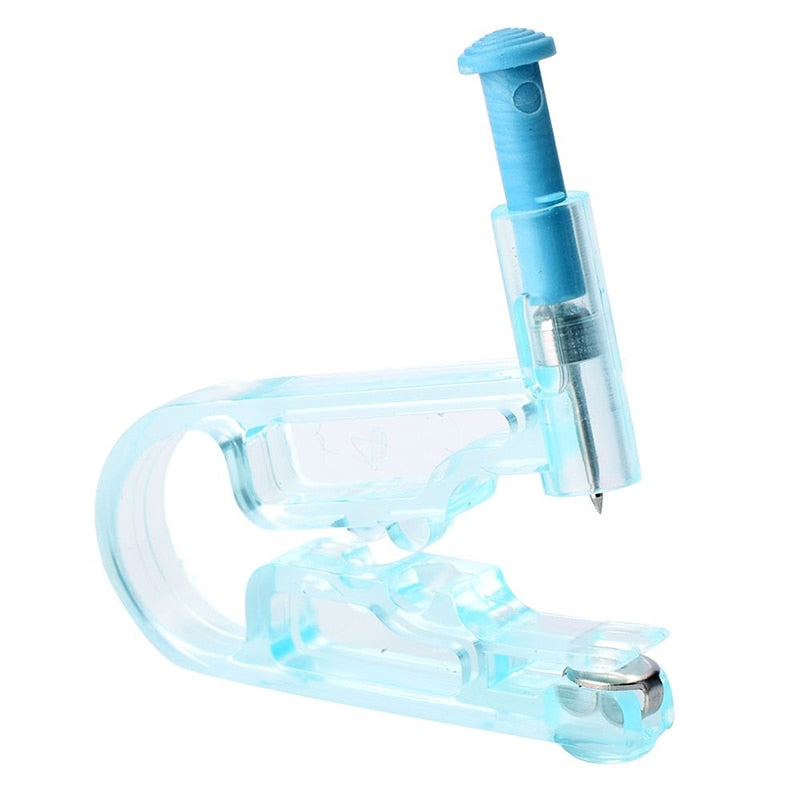 1pc Disposable Sterile Ear Piercing Unit Ear Studs Piercing Gun Piercer Tool Machine Kit Studex Stud Earring Body Jewelry TSLM1