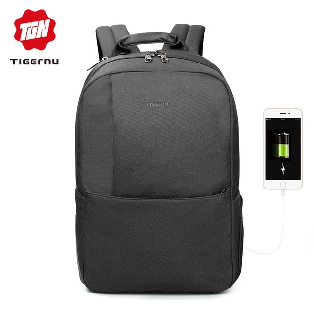 Tigernu Brand Men Anti Theft  15.6" USB Laptop Backpack Women Fashion Backpacks Mochila Male Business Bag  School Bag For Teens