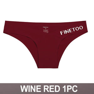 Sexy Panties Women Underwear Seamless Panties Female Underpants Sexy V Low Waist Design Briefs Solid Color Lingerie M-XL Pantys