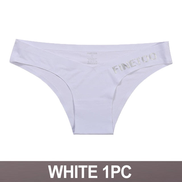 Sexy Panties Women Underwear Seamless Panties Female Underpants Sexy V Low Waist Design Briefs Solid Color Lingerie M-XL Pantys