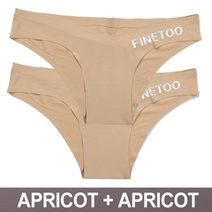 Sexy Panties Women Underwear Seamless Panties Female Underpants Sexy V Low Waist Design Briefs Solid Color Lingerie M-XL Pantys