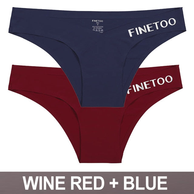 Sexy Panties Women Underwear Seamless Panties Female Underpants Sexy V Low Waist Design Briefs Solid Color Lingerie M-XL Pantys