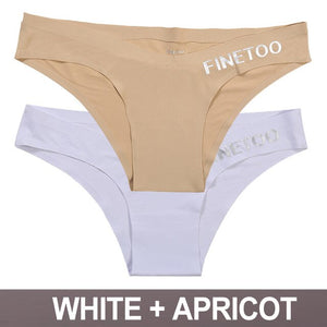 Sexy Panties Women Underwear Seamless Panties Female Underpants Sexy V Low Waist Design Briefs Solid Color Lingerie M-XL Pantys