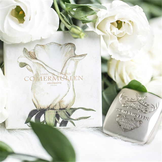 Women Solid Perfume Retro Rotating Design Pocket Magic Balm Long Lasting Fragrances Romantic Fresh Cologne Balsam Parfum Men