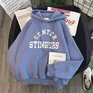 oversized Hoodies Women tops clothes Printed Long Sleeve Hooded Womens Pullover Soft Cotton Korean Style Ladies Sweatshirts