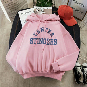 oversized Hoodies Women tops clothes Printed Long Sleeve Hooded Womens Pullover Soft Cotton Korean Style Ladies Sweatshirts