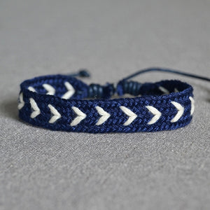Bohemia Style Weave Rope Friendship Bracelets For Woman Men Cotton Handmade Charm Bracelet & Bangles Ethnic Jewelry Gifts