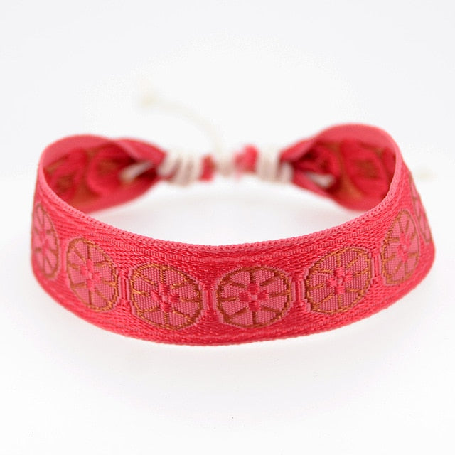 Bohemia Style Weave Rope Friendship Bracelets For Woman Men Cotton Handmade Charm Bracelet & Bangles Ethnic Jewelry Gifts