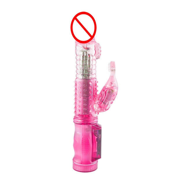 G Spot Dildo Rabbit Vibrator Masturbator Sex Toys for Women Vagina Clitoris Double Vibrator 10 Speeds Vagina Vibration sex toys