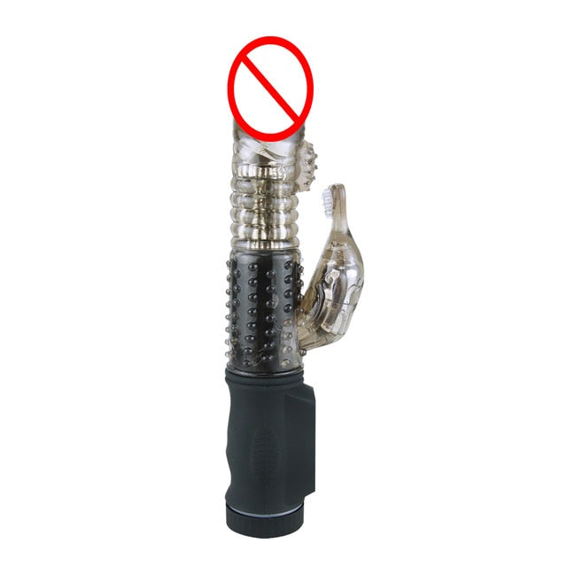 G Spot Dildo Rabbit Vibrator Masturbator Sex Toys for Women Vagina Clitoris Double Vibrator 10 Speeds Vagina Vibration sex toys