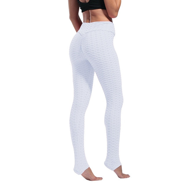 Women Leggings Anti Cellulite Pants Sexy High Waist Push Up Sports Trousers Elastic Butt Lift Pants for Workout Fitness Legging